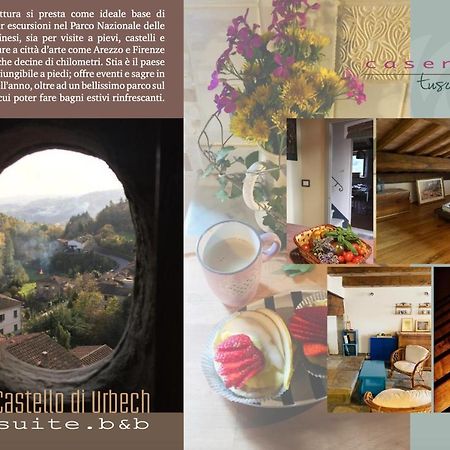 Castello Di Urbech Lägenhet Pratovecchio Exteriör bild